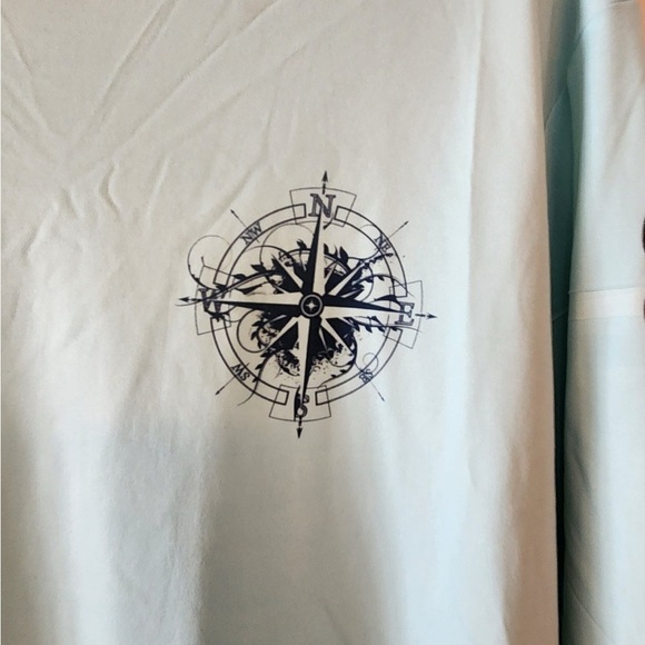 Spicy Tuna Coastal Outfitter UPF 40 Fishing Shirt Long Sleeve mens xl - Picture 4 of 6